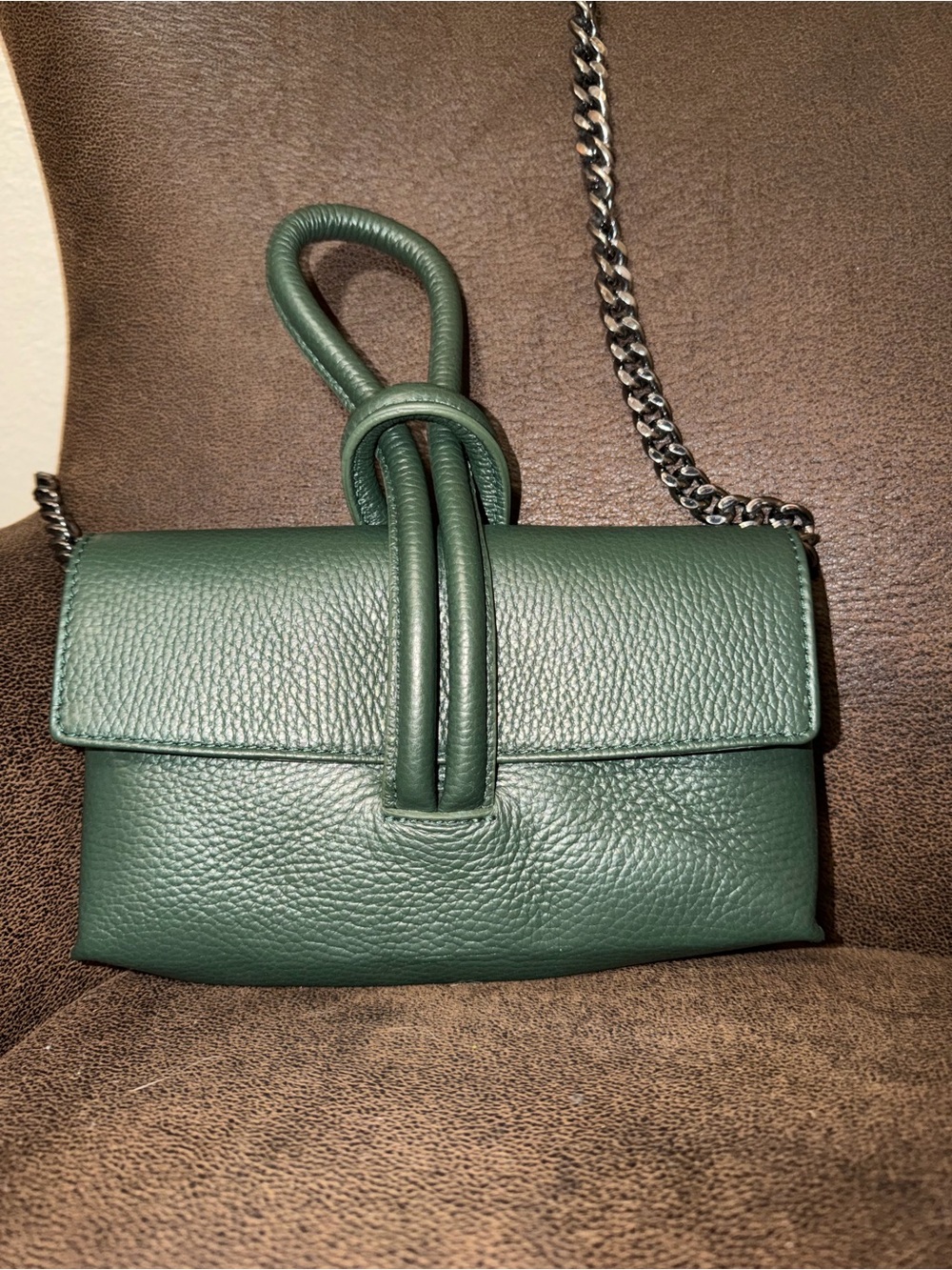 Italian Leather Viral ‘Ribbon’ Bag